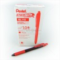 PENTEL ปากกาหมึกเจล กด 1.0 ENERGEL X BL110 <1/12> แดง